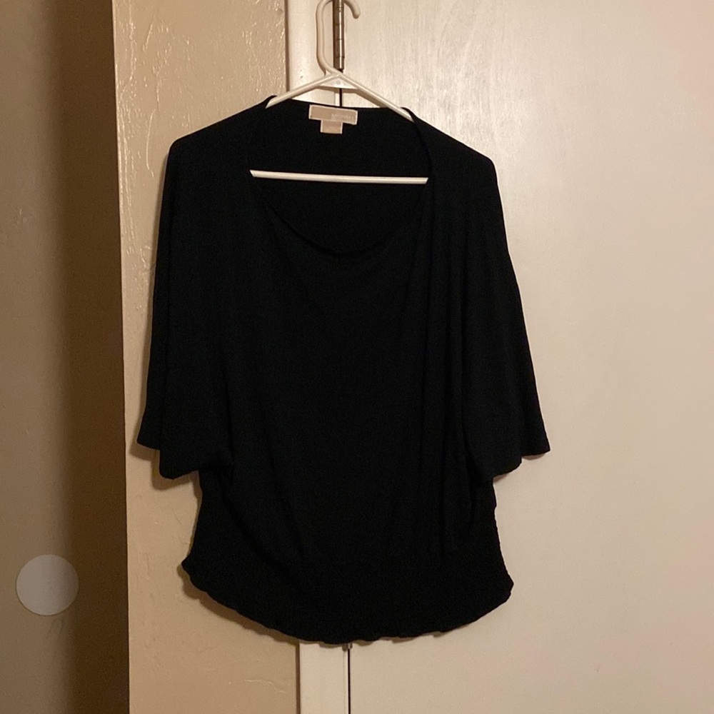 Michael Kors black shirt short sleeve medium